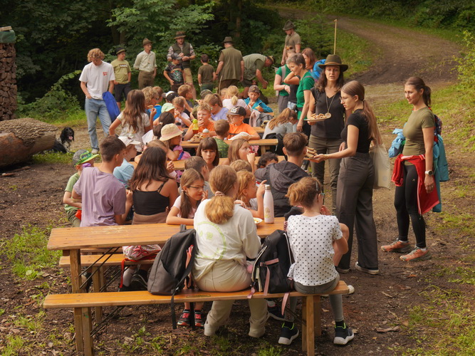 2023.08.01   002   Wald  Und Jagderlebnistag Mit Den Ferienkindern In Anger