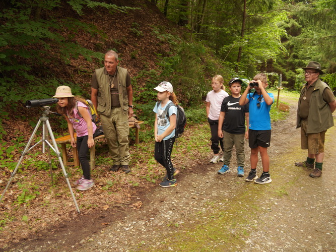 2023.08.01   004   Wald  Und Jagderlebnistag Mit Den Ferienkindern In Anger
